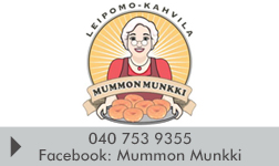 Leipomo-kahvila Mummon Munkki logo